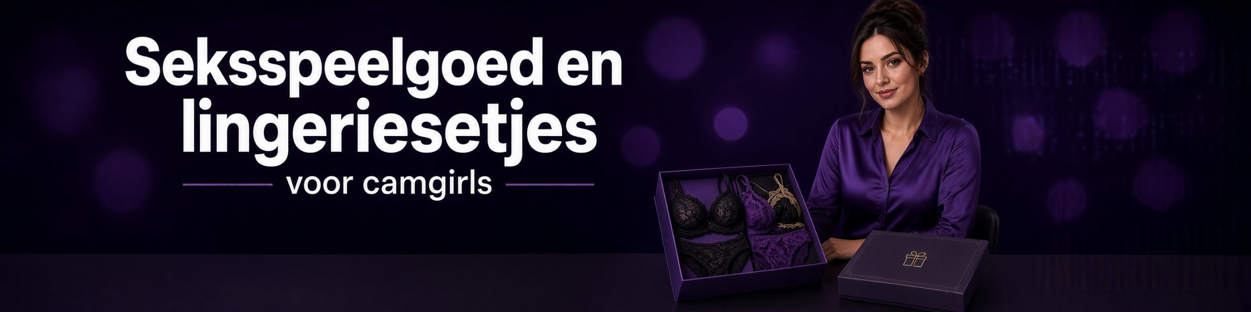 speeltjes en lingeriesetjes voor camgirls